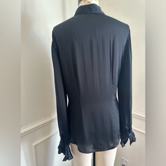 Ralph Lauren silk ruffle blouse - Picture 4 of 4